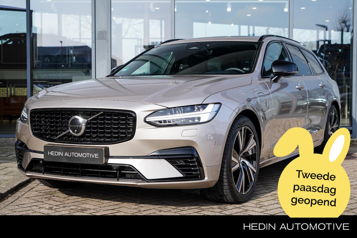 Volvo V90 - 2.0 T6 Plug-in hybrid AWD Ultimate Bright | Panoramadak | Geventileerd leder | Stoel en st - AutoWereld.nl