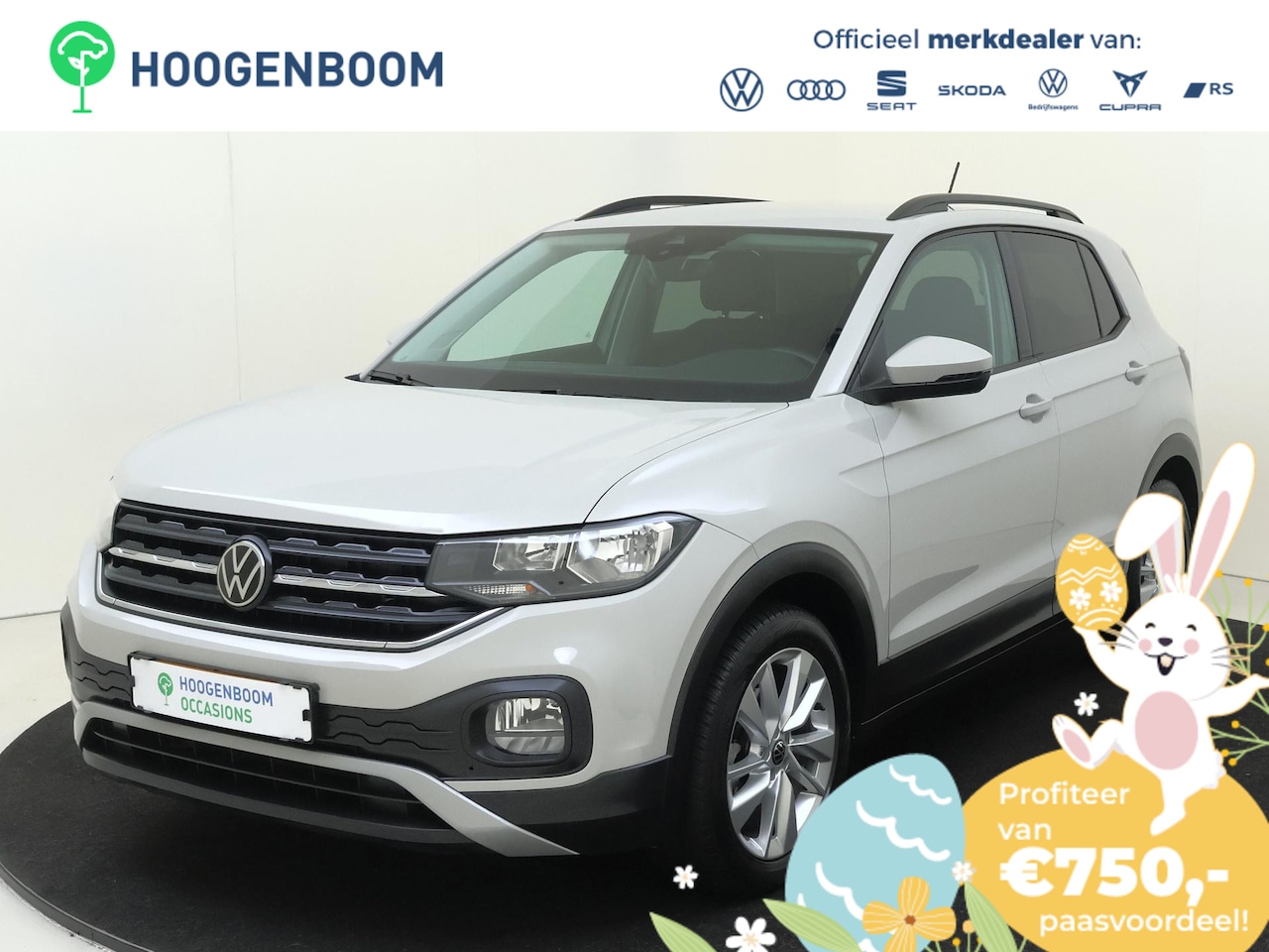 Volkswagen T-Cross - 1.0 TSI Life | Achteruitrijcamera | CarPlay | Adaptieve cruise control | Airco | Elektrisc - AutoWereld.nl
