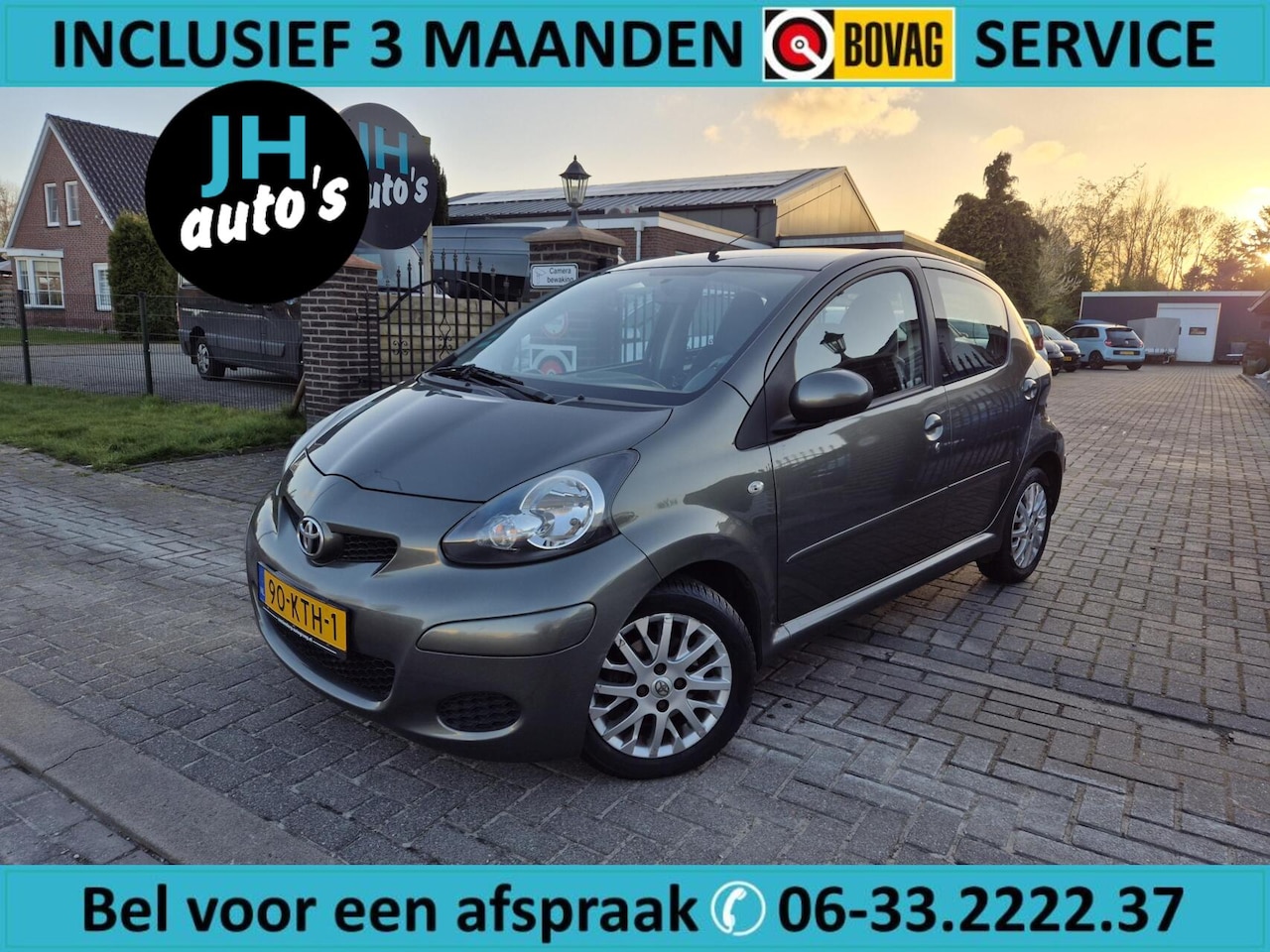 Toyota Aygo - 1.0-12V Aspiration Green 5-DRS | AIRCO | 1E-EIG - AutoWereld.nl