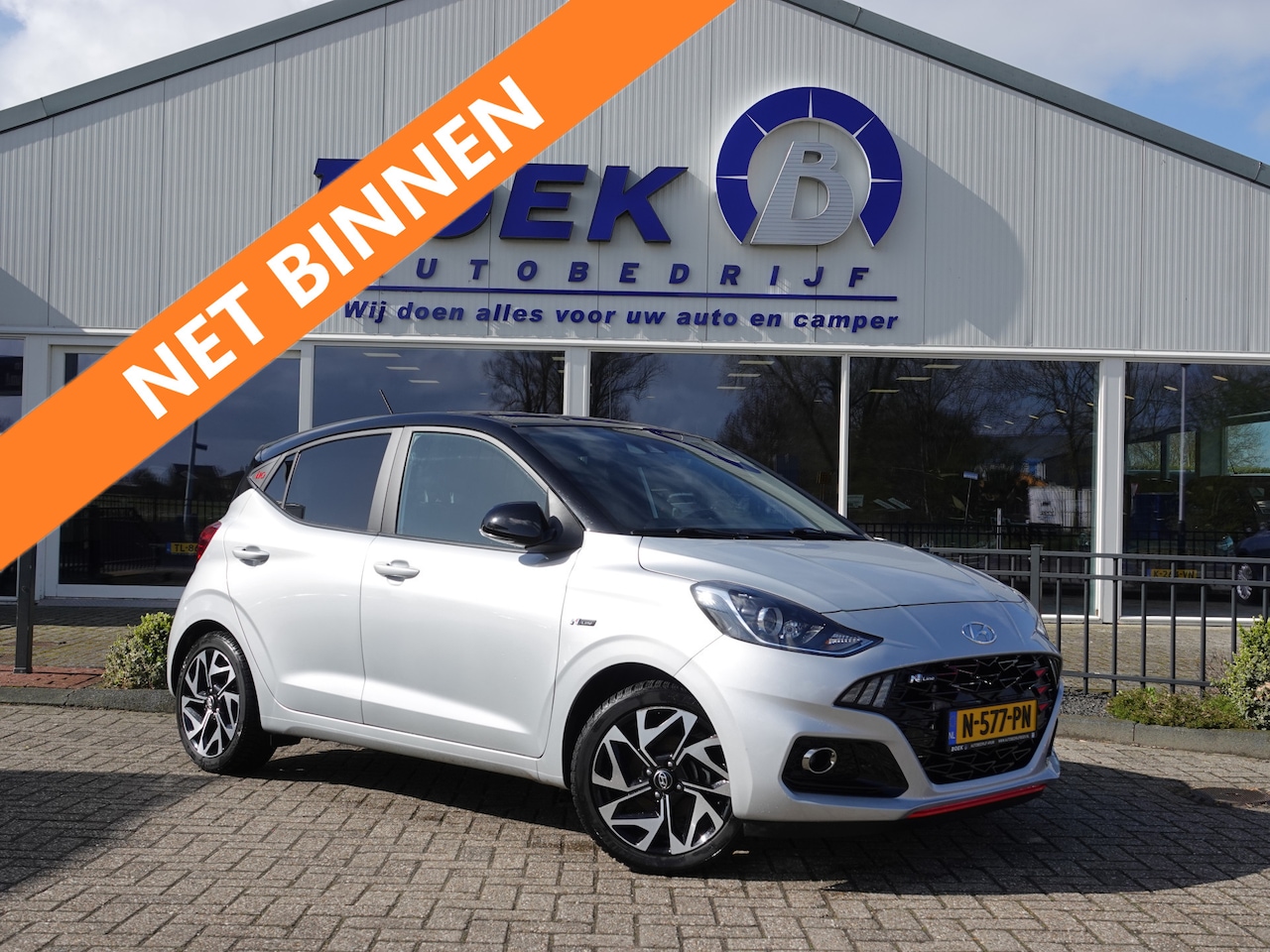 Hyundai i10 - 1.0 T-GDI N Line 100PK 5-zits TWO-TONE | NAVI | CLIMA | LMV | BT-TEL - AutoWereld.nl