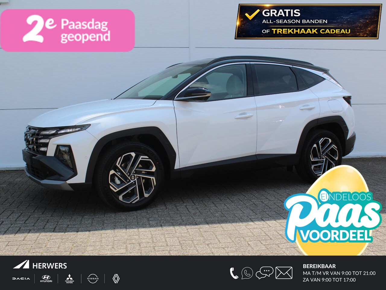 Hyundai Tucson - 1.6 T-GDI HEV Premium / €4500,- Voordeel Op Nieuwprijs / Rijklaarprijs / Direct Leverbaar - AutoWereld.nl