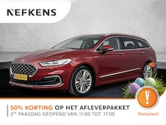Ford Mondeo Wagon - 187pk HEV Vignale | 1ste eigenaar | LEER | Winterpakket | Camera | LED lampen | Keyless |