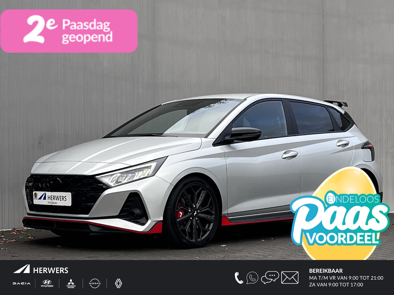 Hyundai i20 - N 1.6 N 204 PK / Fabrieksgarantie tot 05-2028 / Dealer onderhouden /  Stuur- en stoelverwa - AutoWereld.nl