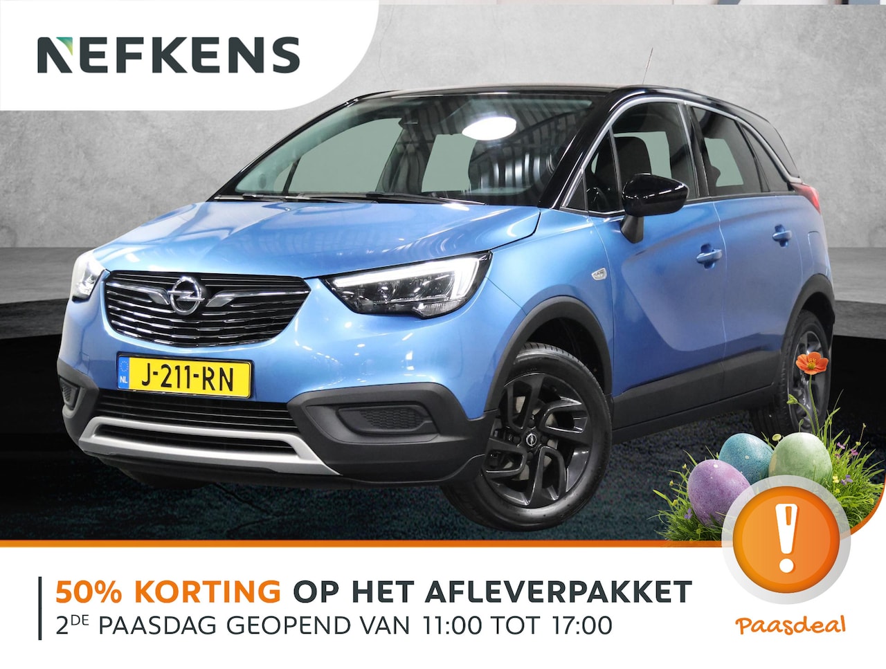 Opel Crossland X - 110PK Edition 2020 | 1ste eigenaar | AppleCarplay/Android Auto | Airco | 16"LMV | Two-Tone - AutoWereld.nl