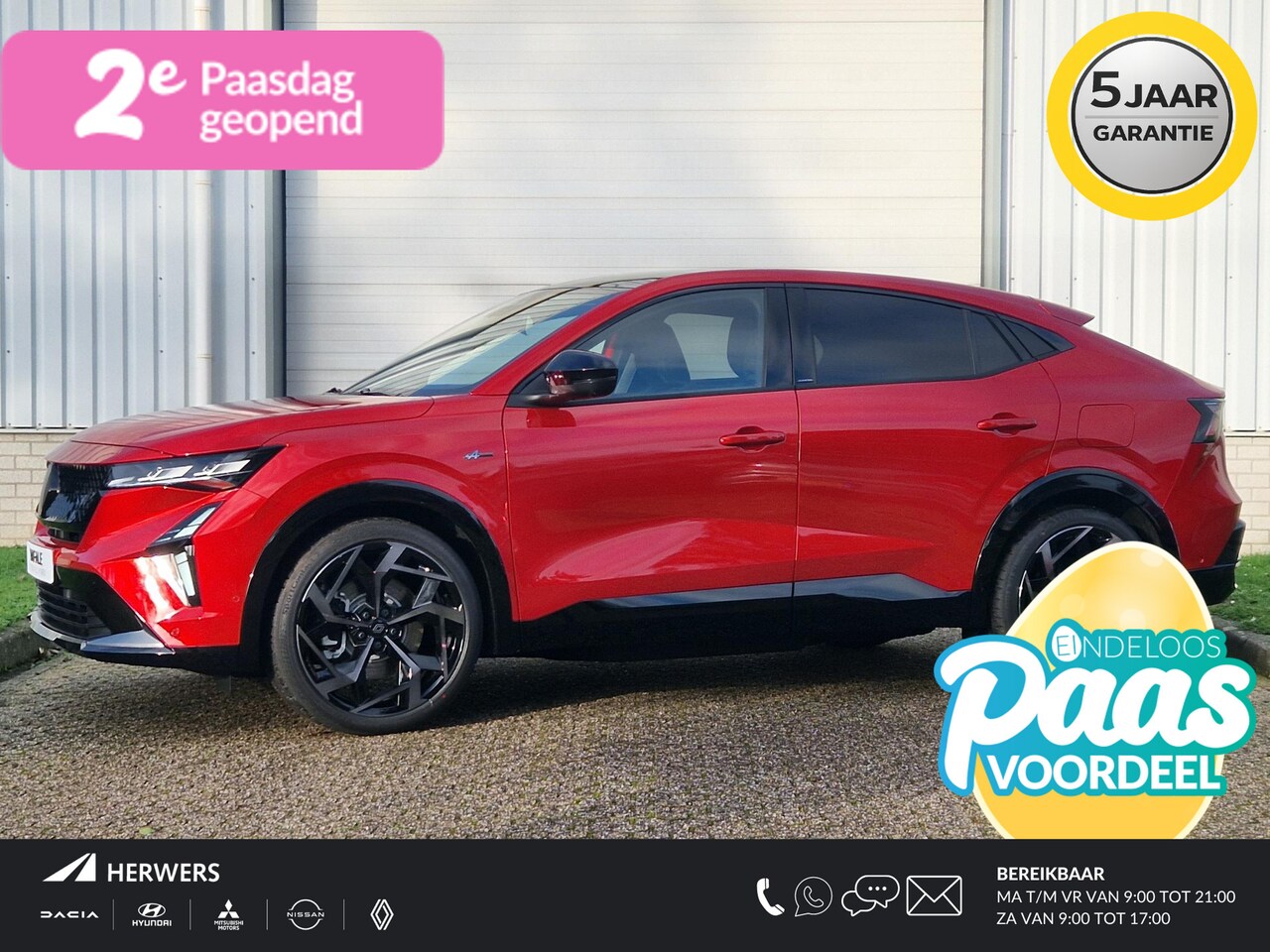 Renault Rafale - E-Tech 4x4 plug-in hybrid 300pk atelier Alpine - AutoWereld.nl