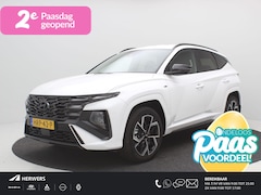 Hyundai Tucson - 1.6 T-GDI PHEV N Line Edition / Navigatie / Leer-Alcantara bekleding met rode stiksel / 19