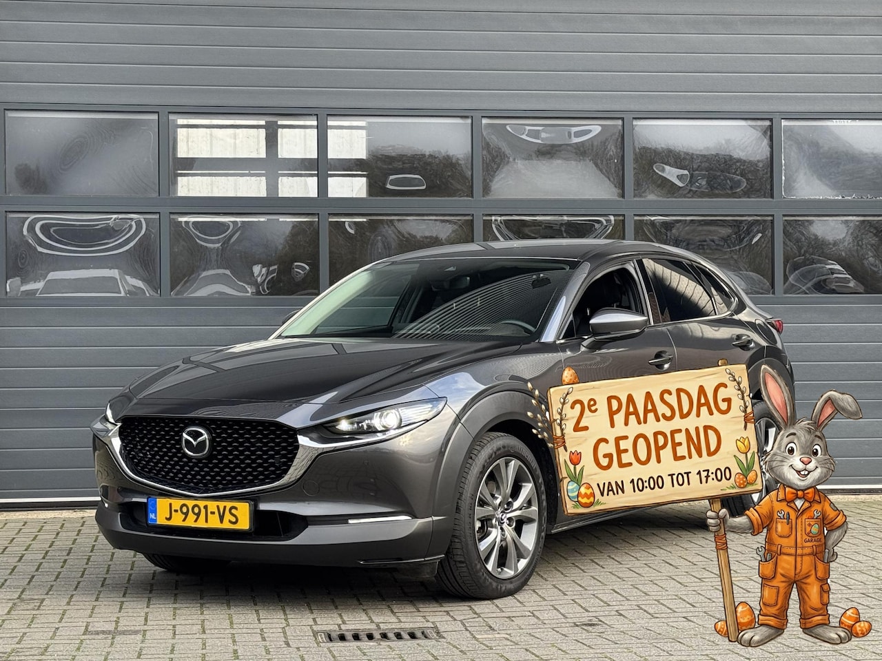 Mazda CX-30 - 2.0 E-SKYACTIV M HYBRID LUXURY I AUTOMAAT I P-CAMERA I CLIMATE CONTROL I APPLE CARPLAY I L - AutoWereld.nl