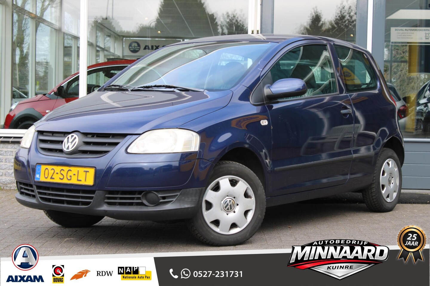 Volkswagen Fox - 1.2 Trendline|Nieuwe APK|Trekhaak|Airco| - AutoWereld.nl