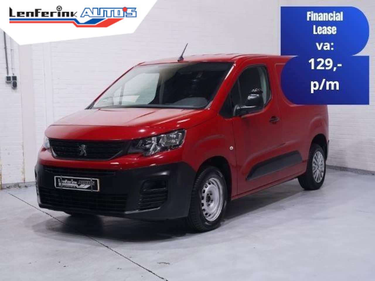 Peugeot Partner - 1.6 BlueHDI 75 pk Airco, Audio/Bluetooth Cruise Control, 2-Zits - AutoWereld.nl
