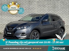 Nissan Qashqai - 1.3 DIG-T Design Edition | Dealer Onderhouden | Panoramadak | Trekhaak | All Season Banden