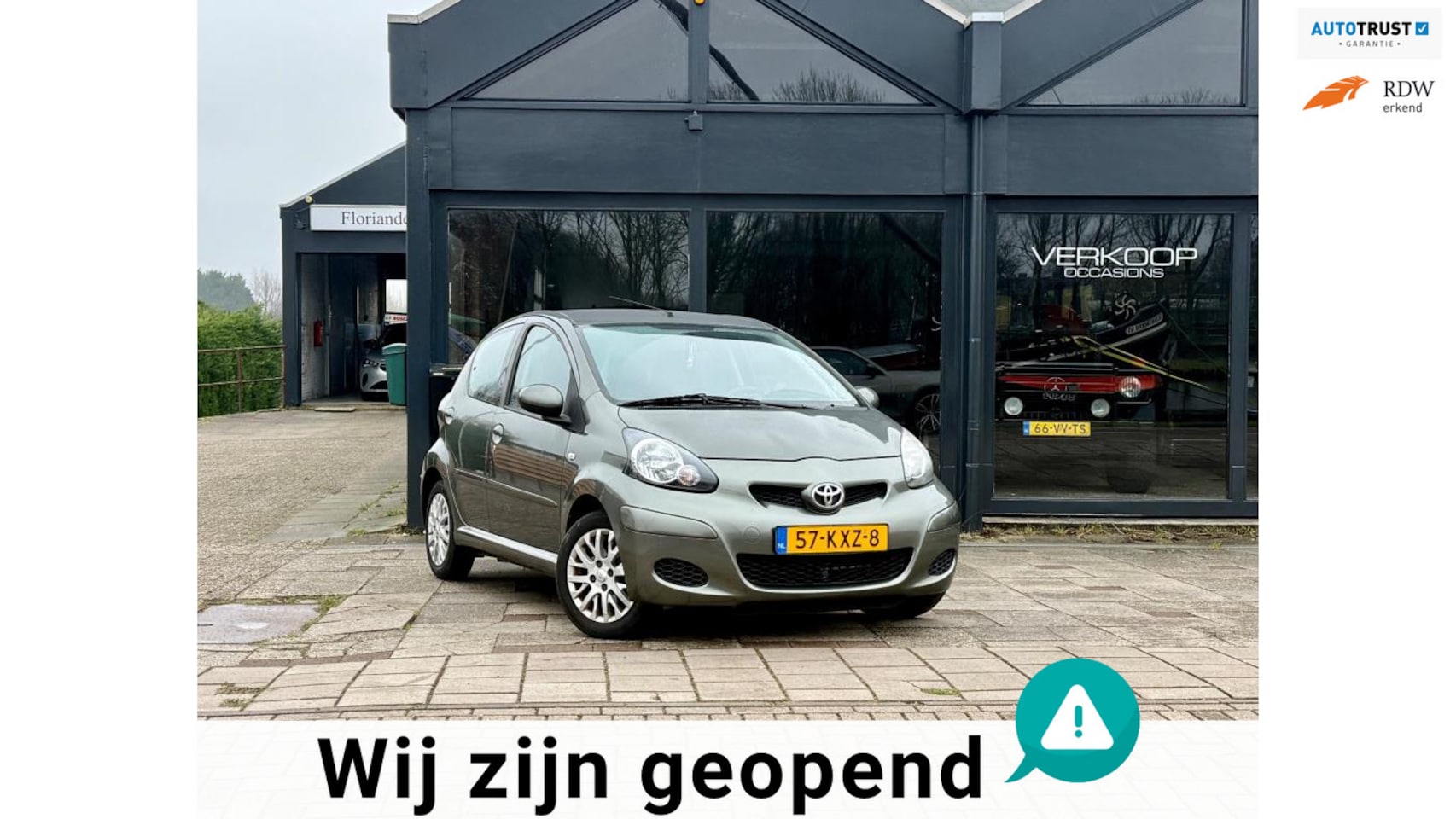 Toyota Aygo - 1.0-12V Aspiration Green luxe Uitvoering AUTOMAAT - AutoWereld.nl