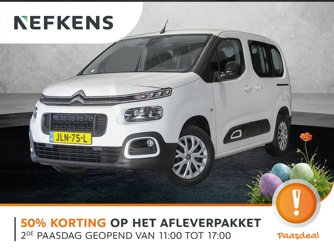 Citroën Berlingo - Feel 130 pk Automaat | All season banden | 2 schuifdeuren | Navigatie | Apple CarPlay/Andr - AutoWereld.nl