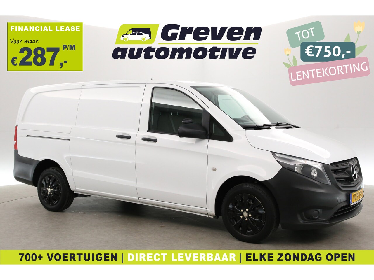 Mercedes-Benz Vito - 111 CDI Lang | MARGE | 3 Zits | Airco | Cruise | Stoelverw. - AutoWereld.nl