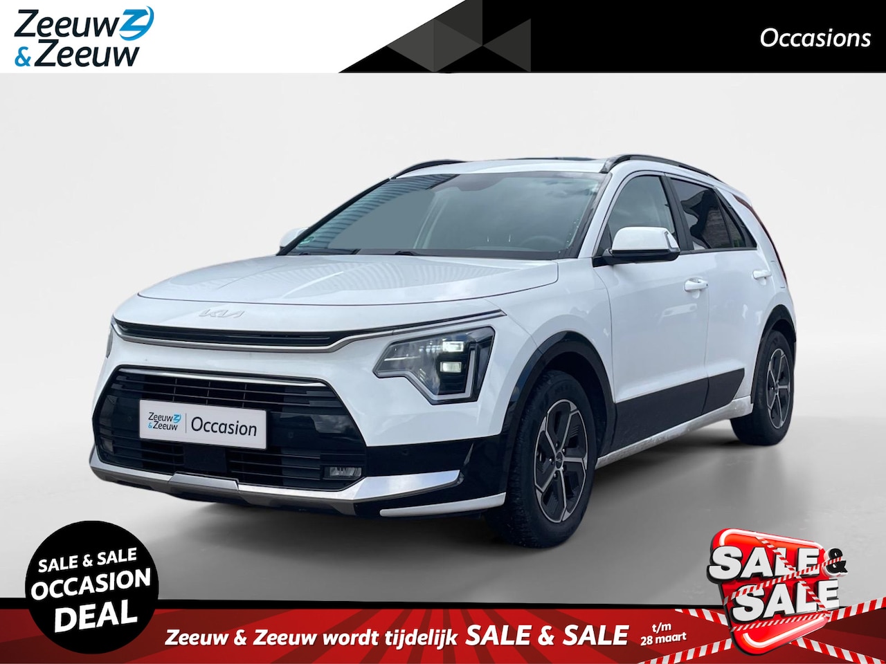 Kia Niro - 1.6 GDi Hybrid DynamicPlusLine | Leren bekleding | Navigatie | Climate control | Head up d - AutoWereld.nl