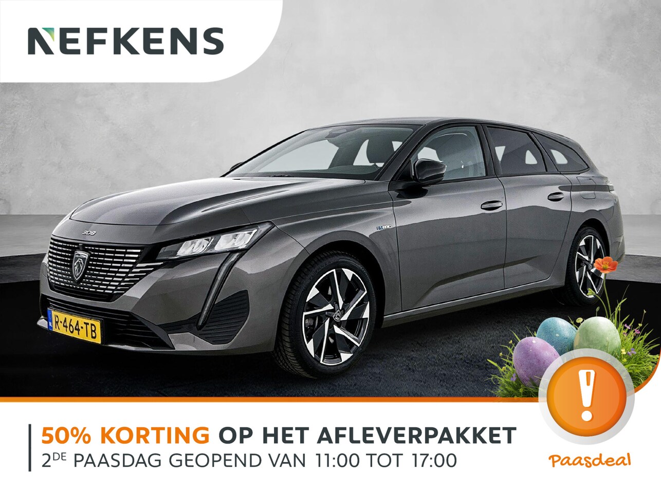 Peugeot 308 SW - HYbrid Allure Pack 180pk Automaat | 1ste eigenaar | Camera | LEER/Stof | Verwarmde voorrui - AutoWereld.nl