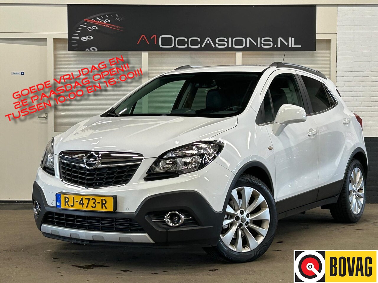 Opel Mokka - 1.4 T Cosmo + LEDER + STOEL-/ STUURVERWARMING !! - AutoWereld.nl