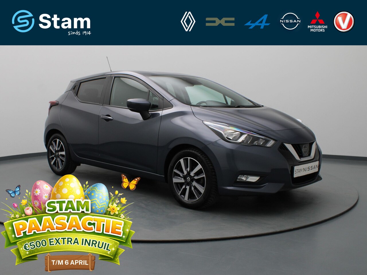 Nissan Micra - IG-T 100pk N-Connecta Camera | Cruise | Navi | Parkeersens. achter - AutoWereld.nl