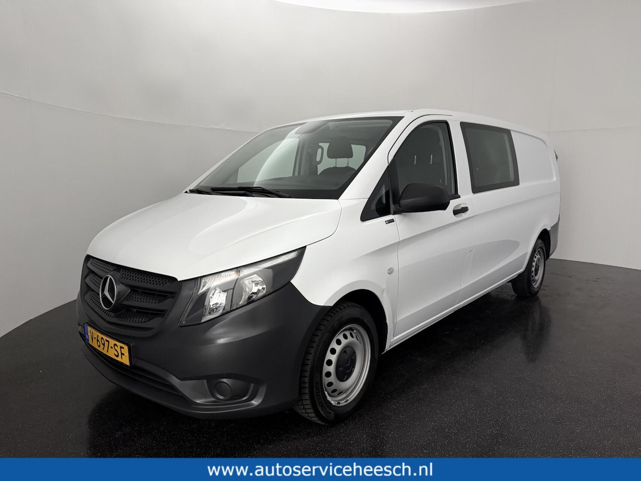 Mercedes-Benz Vito - Bestel 114 CDI l DUBBELE CABINE l NAVI l AIRCO l TREKHAAK l CRUISE CONTROL - AutoWereld.nl