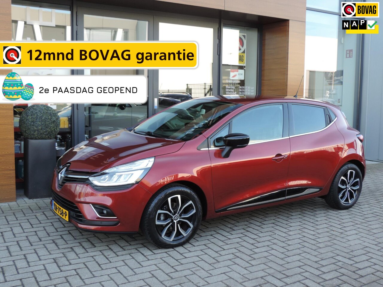 Renault Clio - 0.9 TCe Intens | Bose | LED kopl | Camera | Halfleer | Cruise contr | Navi | ECC | PDC v+a - AutoWereld.nl