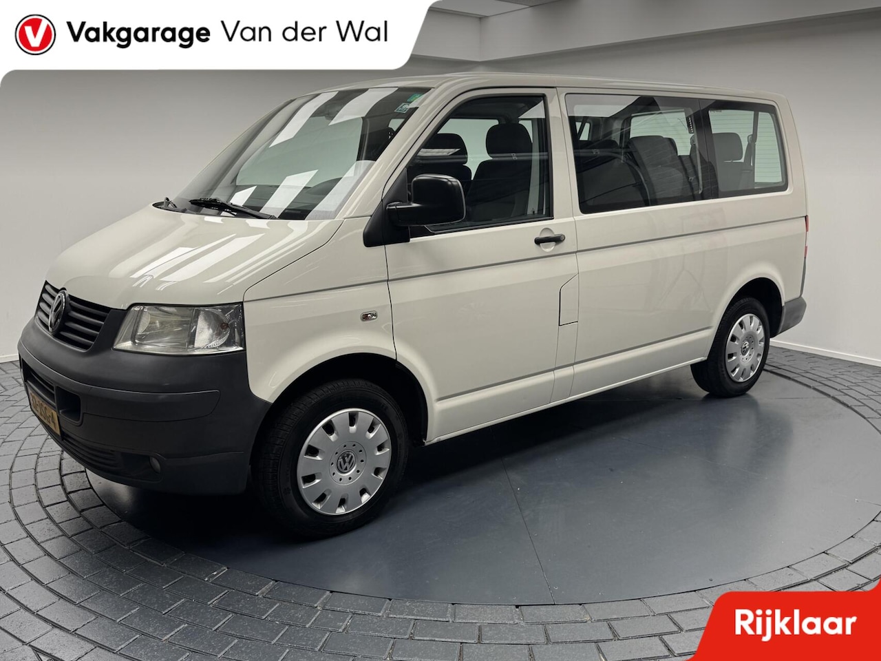 Volkswagen Transporter Kombi - 1.9 TDI 11495,- Incl.BTW 9PERS-Airco-Cr.contr-Elek.ramen-Elek.spiegels - AutoWereld.nl