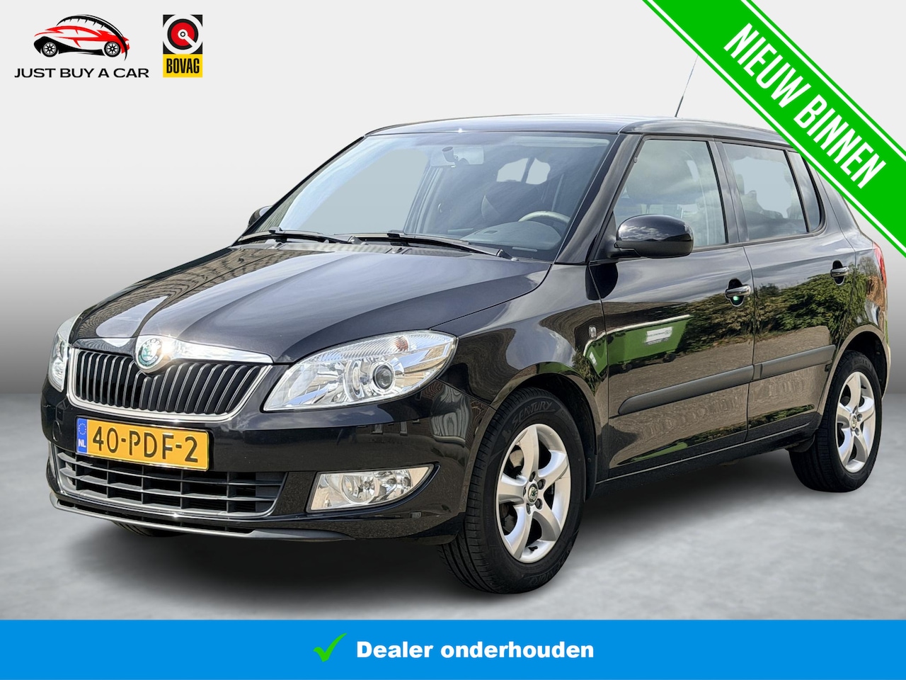 Skoda Fabia - 1.2 TSI Dynamic / Nieuwe Dis-Ketting / Cruise Control / Sportstoelen / 15'' Lichtmetalen V - AutoWereld.nl