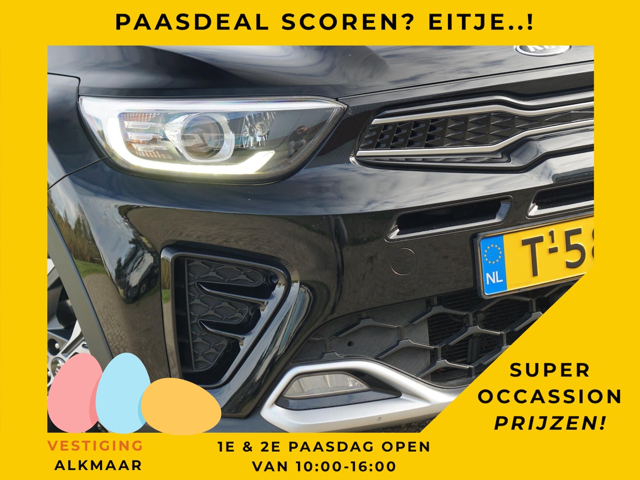 Kia Stonic - 1.0 T-GDi MHEV GT-Line Automaat - Aurora Black Pearl - Chique - AutoWereld.nl