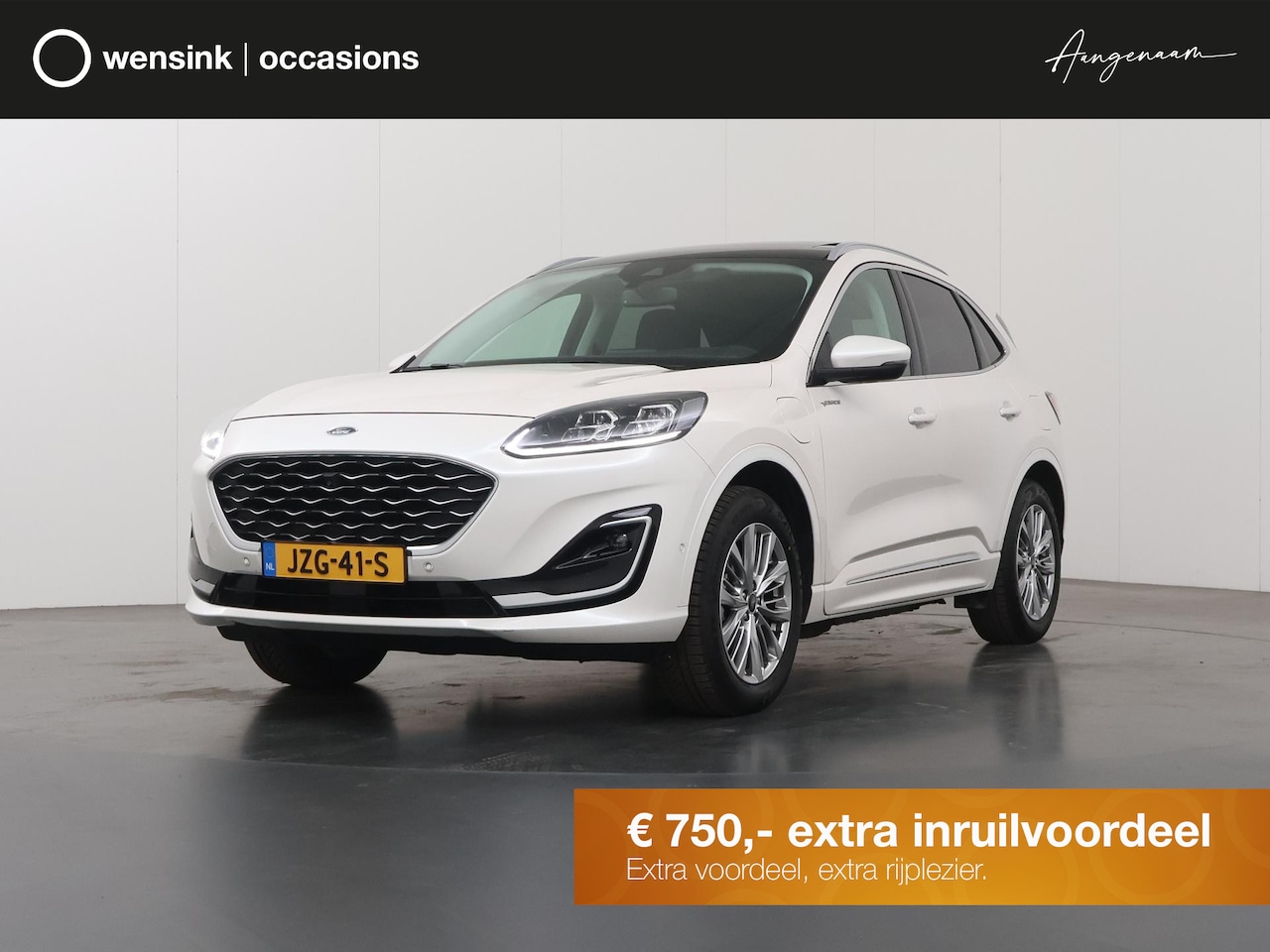 Ford Kuga - 2.5 PHEV Vignale | SOH 93,2% | Afneembare Trekhaak | Panoramadak | Cruise Control Adaptief - AutoWereld.nl