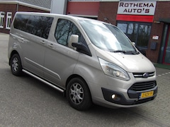 Ford Transit Custom - 2.2 TDCI 125PK LIMITED 2012 DUBCAB MARGE TOPSTAAT 2x SCHUIFDEUR VELE EXTRA'S