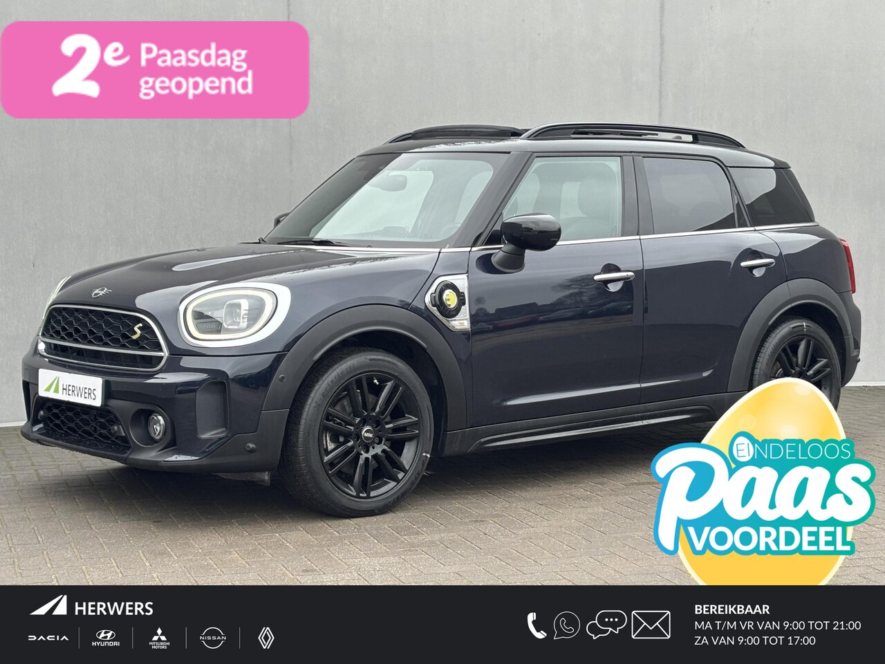 MINI Countryman - 1.5 Cooper S E ALL4 Yours PHEV / Schuif & Kanteldak / EAER 41 km / Leder / Harman Kardon / - AutoWereld.nl