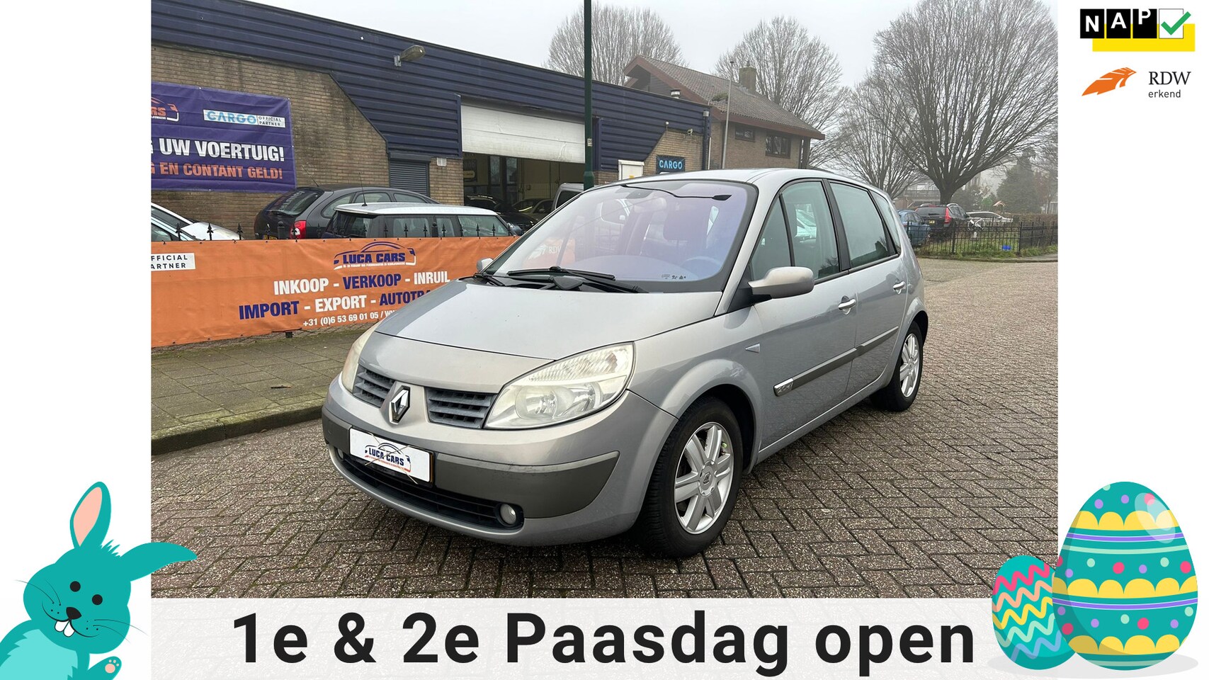 Renault Scénic - 2.0-16V Expression Comfort 2.0-16V Expression Comfort NIEUWE APK! - AutoWereld.nl