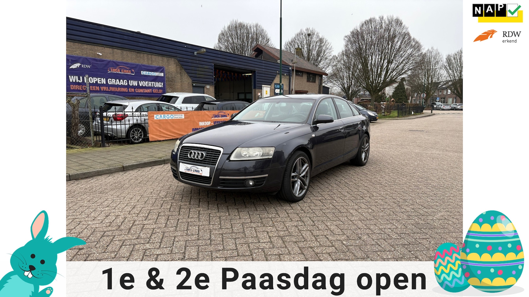 Audi A6 Limousine - 2.4 Pro Line Business 2X SLEUTEL + BOEKJES! - AutoWereld.nl