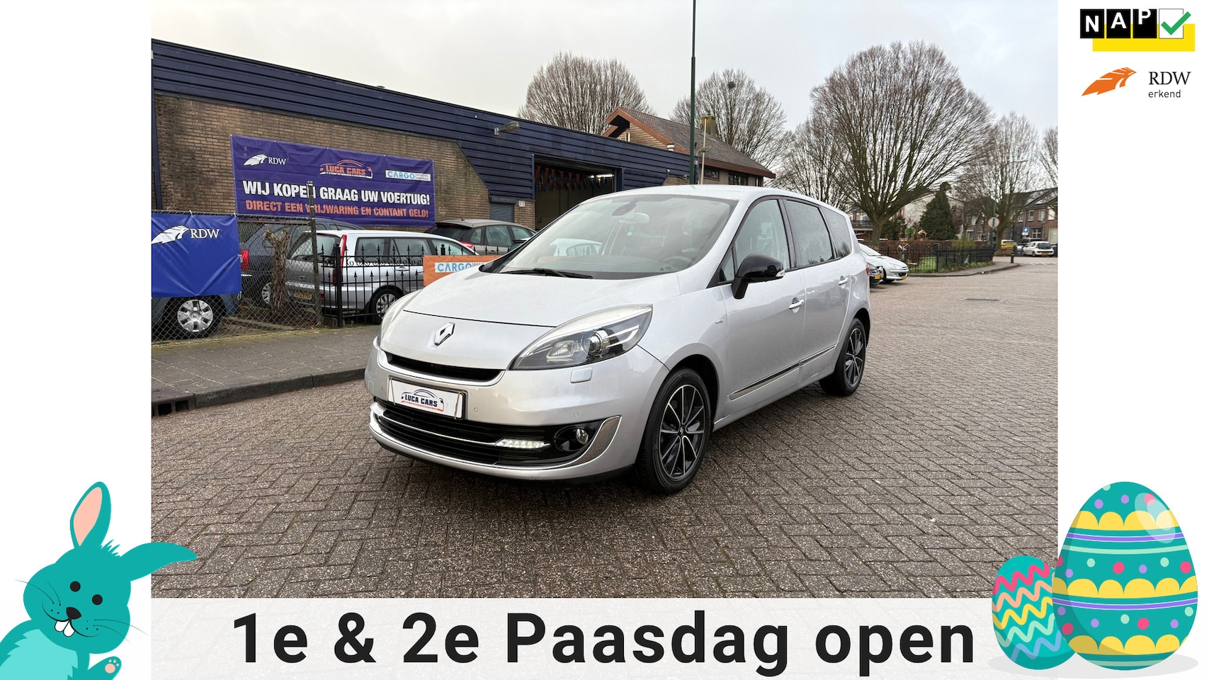 Renault Grand Scénic - 1.4 TCe Bose 7p. Trekhaak + NIEUWE APK! - AutoWereld.nl