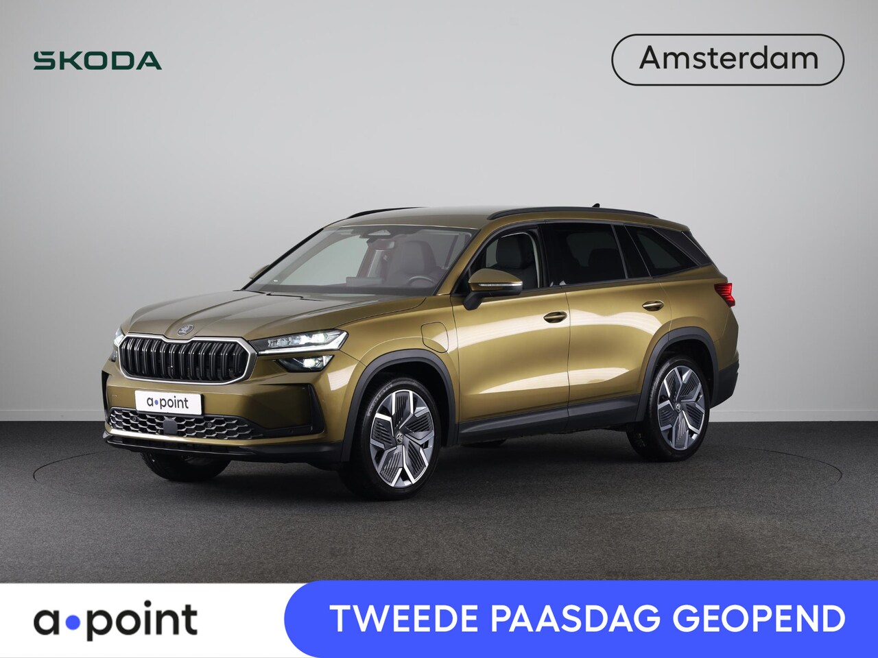 Skoda Kodiaq - 1.5 TSI PHEV Business Edition 204 pk Automaat (DSG) | Verlengde garantie | Navigatie | Tre - AutoWereld.nl