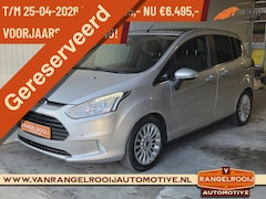 Ford B-Max - 1.0 EcoBoost Titanium, pano, 2x schuifd., voorruitverw., clima, cruise, 16" lmv