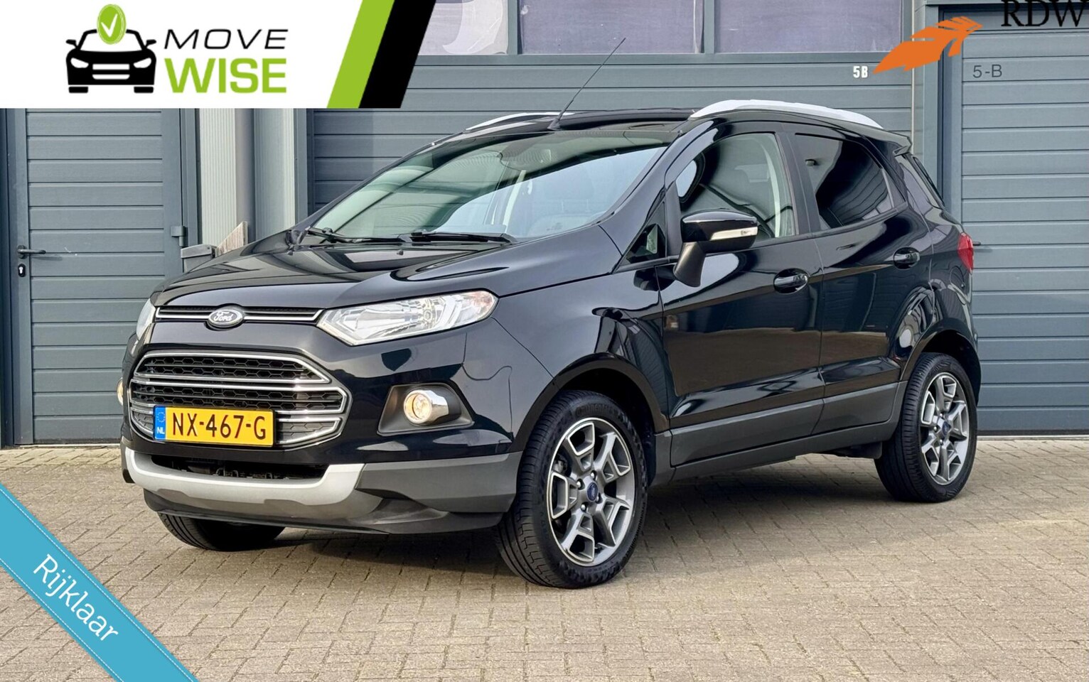 Ford EcoSport - 1.0 - 125pk Titanium | 73.000 KM NAP! | Hoge Zit | 1e Eigenaar | Stoelverwarming | Cruise - AutoWereld.nl