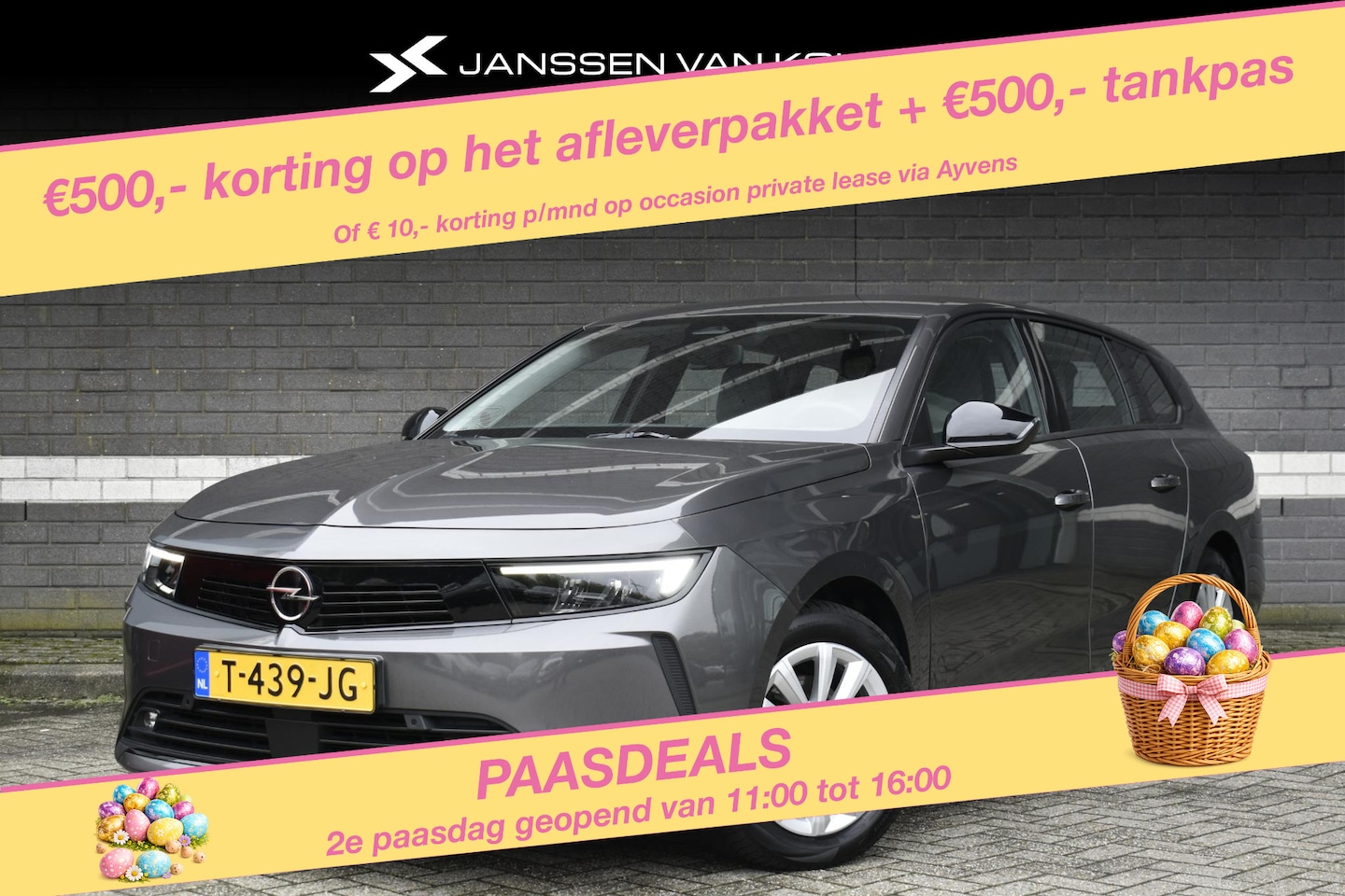 Opel Astra Sports Tourer - 1.2 Edition Carplay Achteruitrijcamera Parkeersensoren Private Lease €434,- p/m - AutoWereld.nl