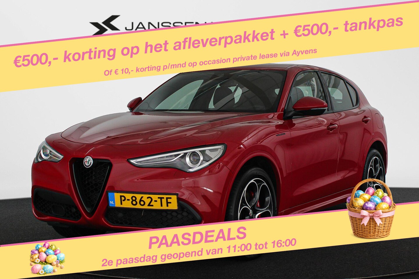 Alfa Romeo Stelvio - 2.0T 280pk AWD Veloce / Carplay / Adaptieve Cruise / Leder / Memory - AutoWereld.nl