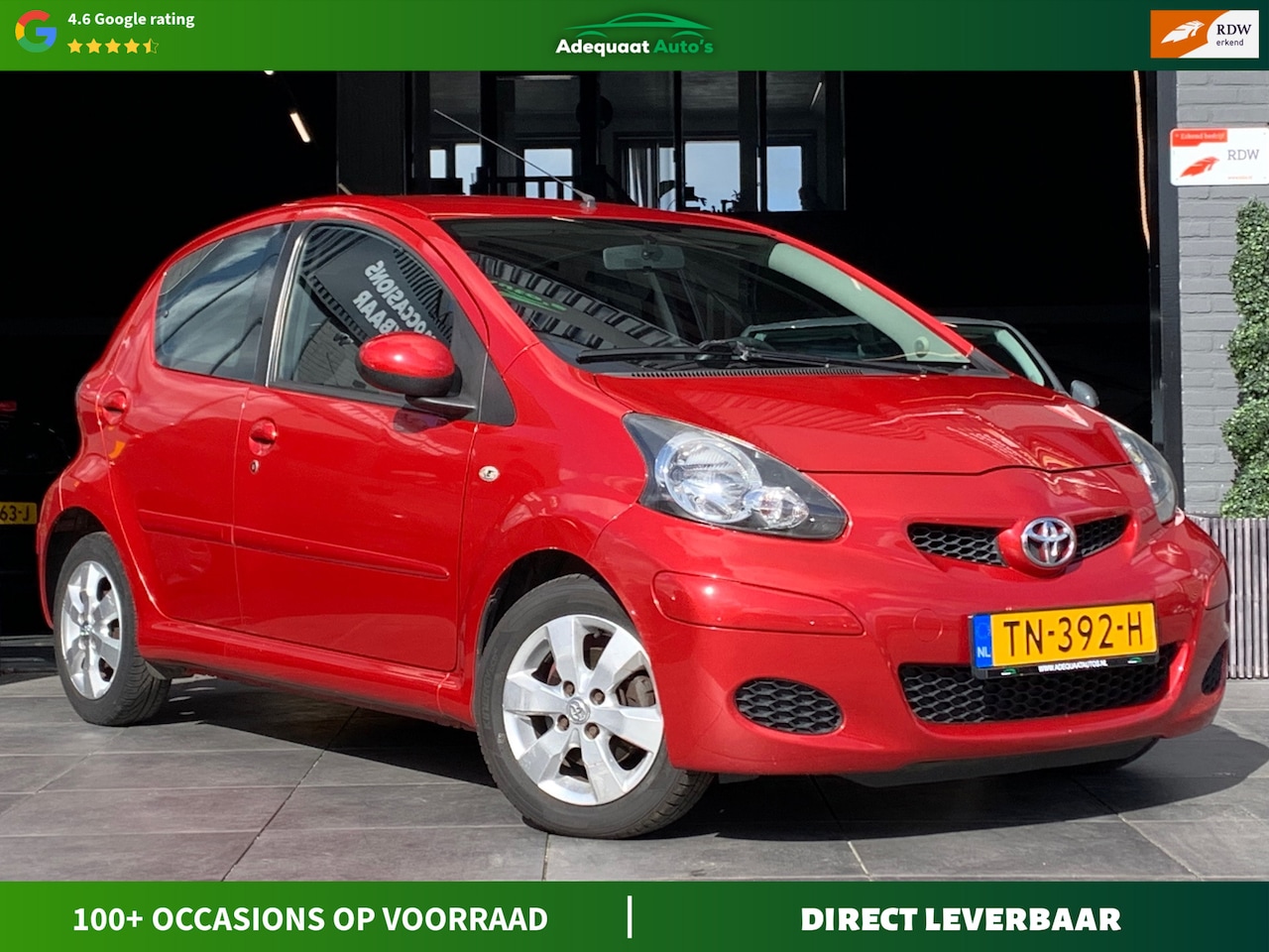 Toyota Aygo - 1.0-12V Comfort|El.Ramen|5 deurs|APK|Lage KM|AUX - AutoWereld.nl