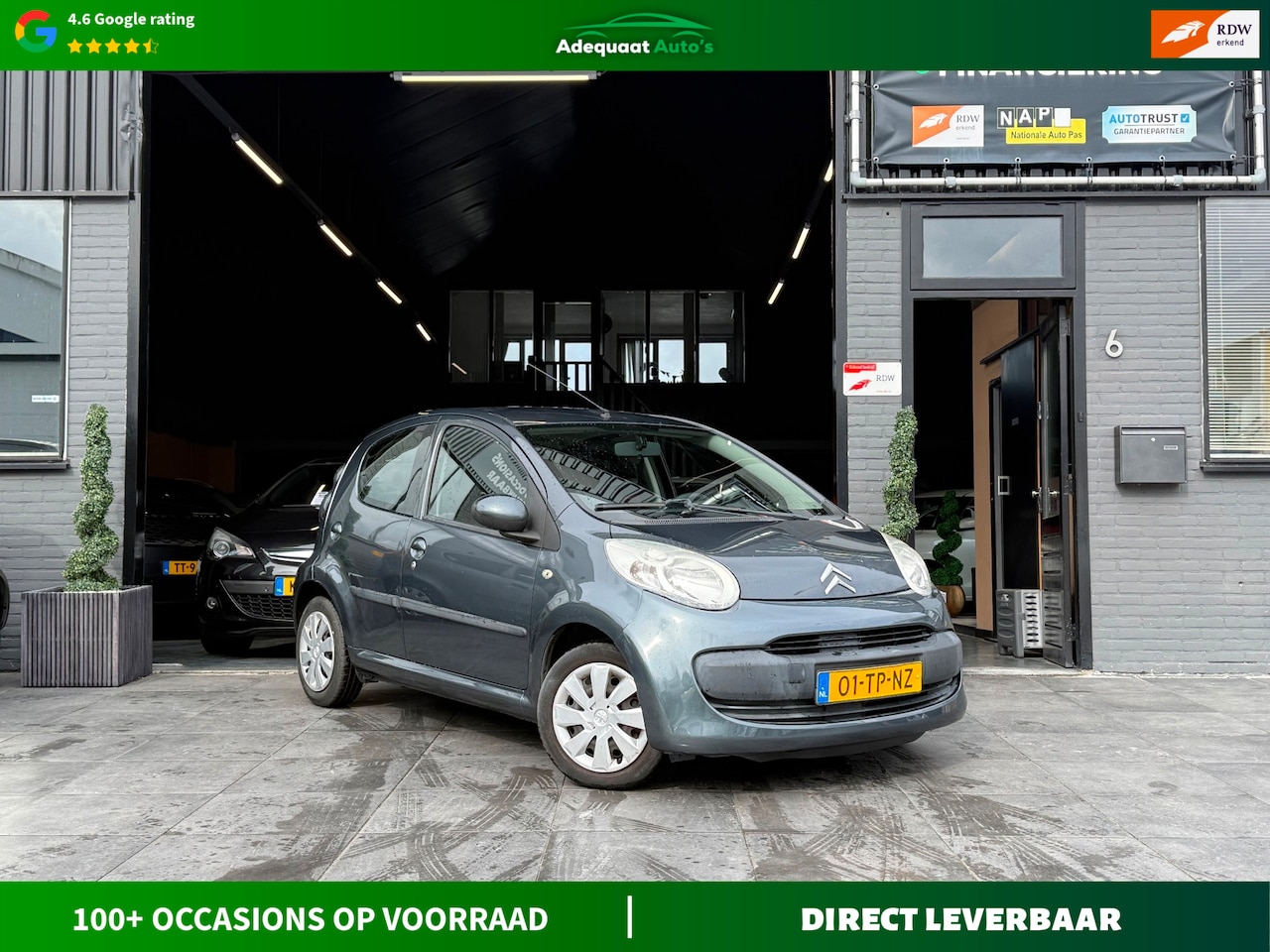 Citroën C1 - 1.0-12V Ambiance|APK|NAP|Airco|Automaat|5 Deuren - AutoWereld.nl