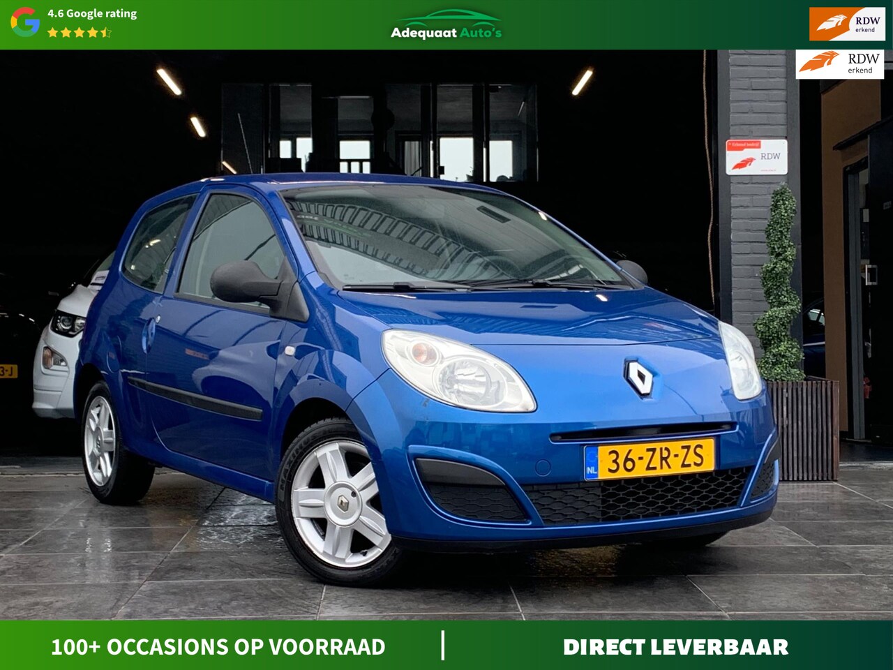 Renault Twingo - 1.2 Authentique Airco|Elek.ramen|NAP|APK - AutoWereld.nl