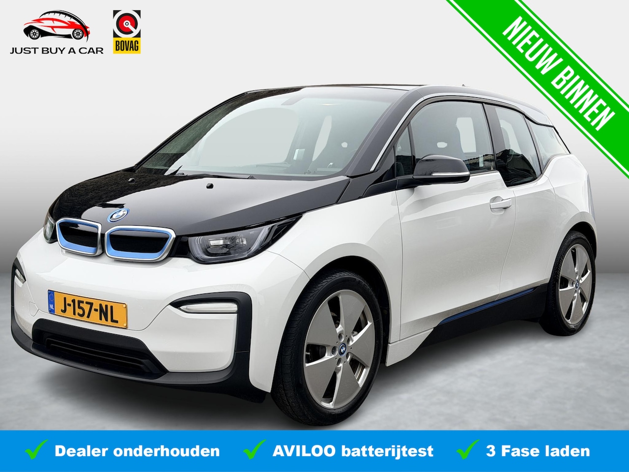BMW i3 - Basis 120Ah 42 kWh SOH 92,9% / Warmtepomp / 3 Fase / Dealeronderhouden / Full LED / - AutoWereld.nl