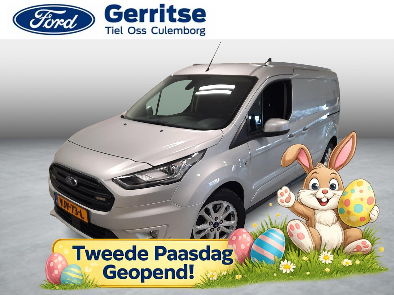 Ford Transit Connect - 1.5 EcoBlue L2 Limited automaat met heel veel opties. - AutoWereld.nl