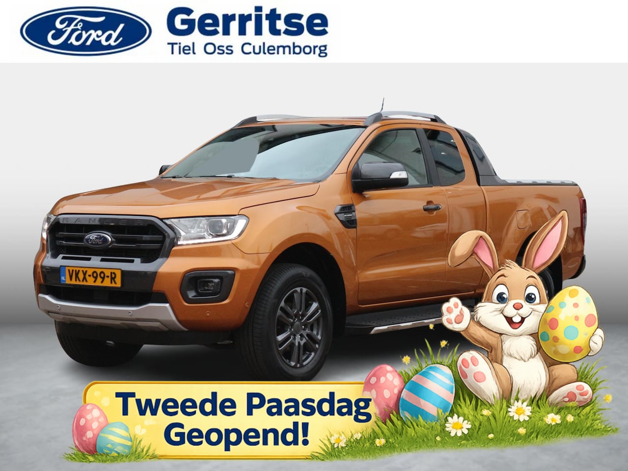 Ford Ranger - 2.0 EcoBlue Wildtrak Supercab 213pk Automaat met Rollertop - 3.500kg trekgewicht - AutoWereld.nl