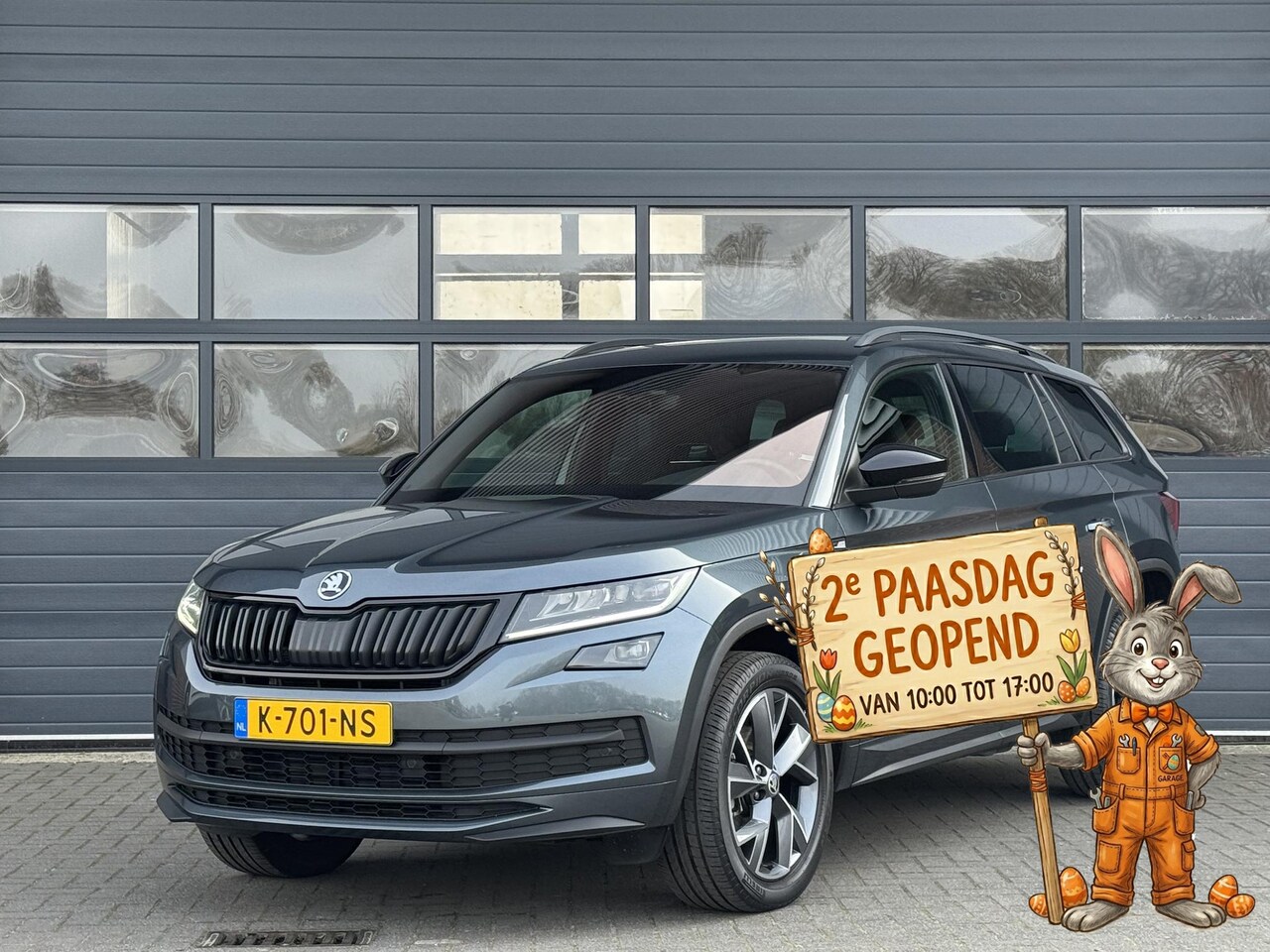 Skoda Kodiaq - 1.5 TSI SPORTLINE BUSINESS I AUTOMAAT I TREKHAAK I P-CAMERA I STOELVERWARMING - AutoWereld.nl