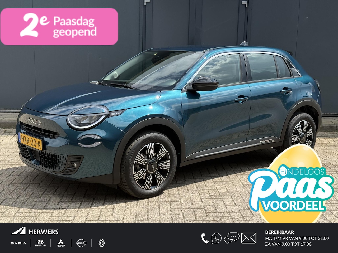 Fiat 600 - Hybrid Urban Automaat / Navigatie via Android Auto/Apple Carplay / Airco / Parkeersensor A - AutoWereld.nl