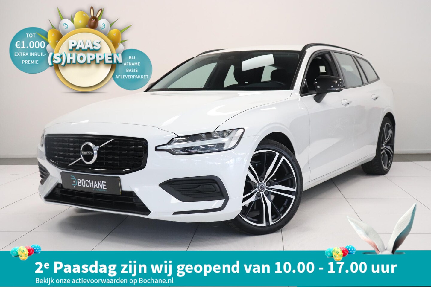 Volvo V60 - 2.0 B3 Momentum Advantage | Camera | AppleCarplay AndroidAuto | Lederen bekleding | Pack W - AutoWereld.nl