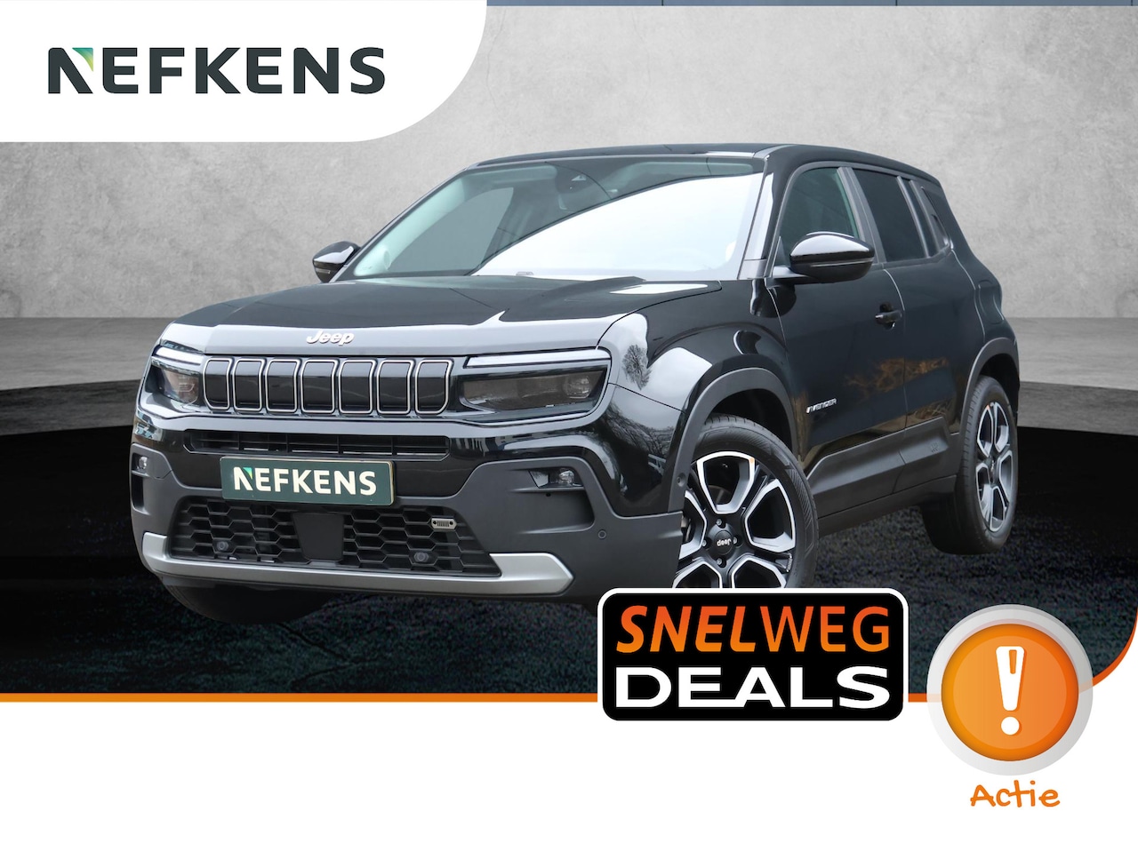 Jeep Avenger - Summit 54 kWh | Navigatie | Keyless Entry | Elektrische achterklep | 18'' LM velgen - AutoWereld.nl