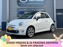 Fiat 500 - 1.2 Cabrio 69PK Trekhaak, CarPlay, Airco, Cruise, Isofix, ElektrRamen+Spiegels, Pdc, Led,