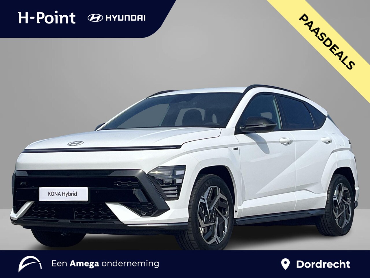 Hyundai Kona - N Line Edition 1.6 GDI HEV 140pk AUTOMAAT | NAVI | APPLE CARPLAY / ANDROID AUTO | 18'' BI- - AutoWereld.nl