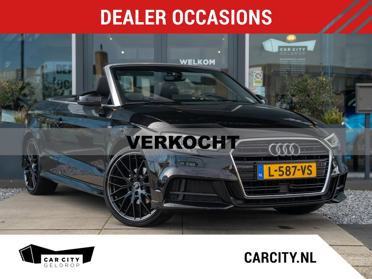 Audi A3 Cabriolet - 35 TFSI CoD Advance Sport / S-line / B&O / ACC / Keyless - AutoWereld.nl